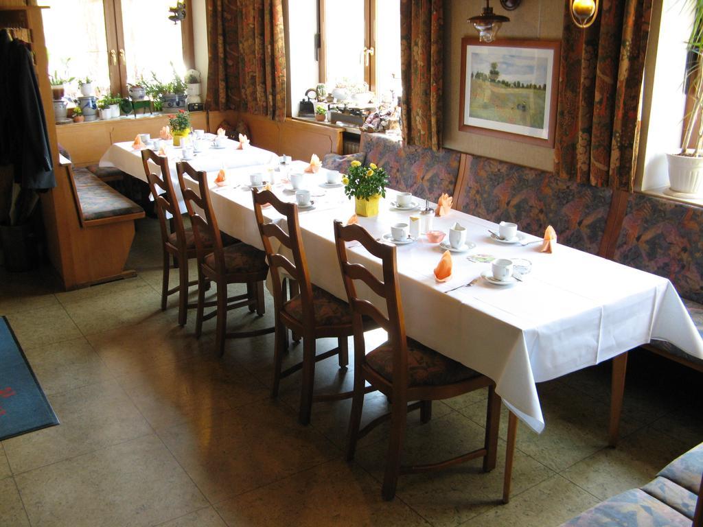 Restaurant - Pension Herrgottstal 크레글린겐 외부 사진