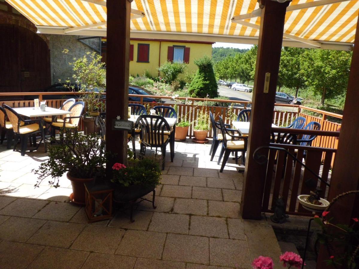 Restaurant - Pension Herrgottstal 크레글린겐 외부 사진