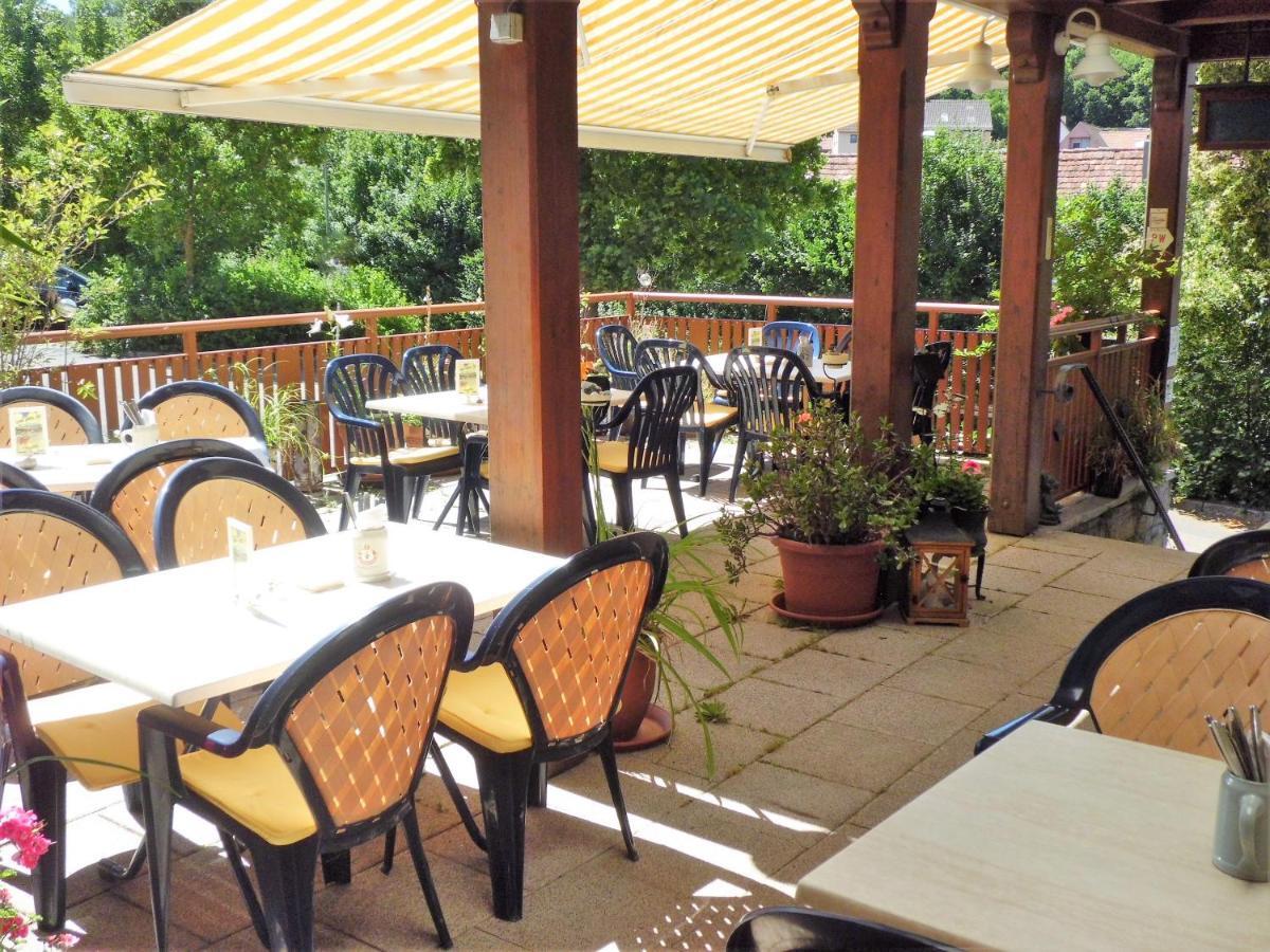 Restaurant - Pension Herrgottstal 크레글린겐 외부 사진