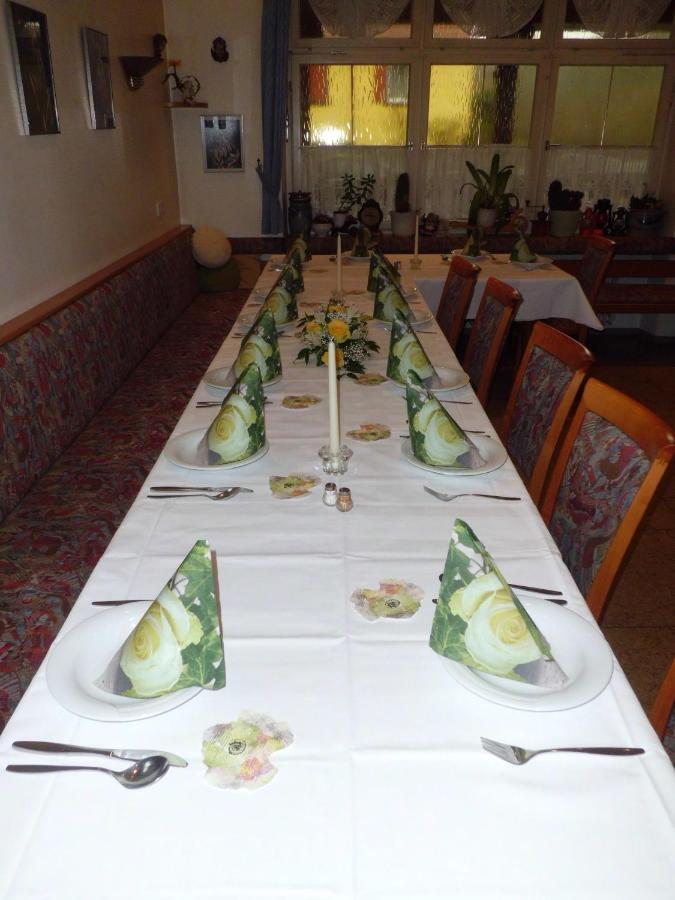 Restaurant - Pension Herrgottstal 크레글린겐 외부 사진