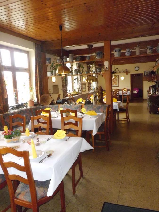 Restaurant - Pension Herrgottstal 크레글린겐 외부 사진